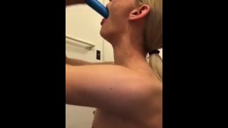 Breaking in my big blue toy